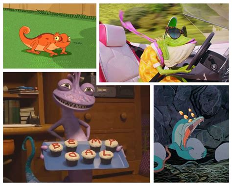 12 Popular Lizard Cartoon Characters