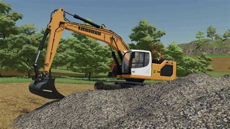 Liebherr R926 Excavator v1.0 | FS22 Mod Download