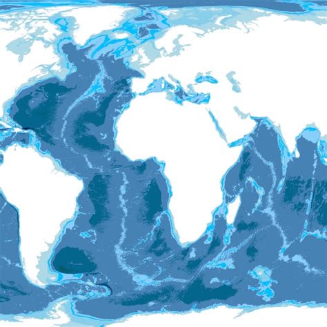 Ocean Floor Depth Map | Viewfloor.co