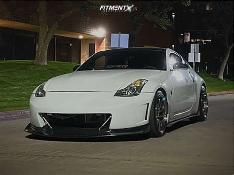 2007 Nissan 350Z Enthusiast with 18x9.5 Aodhan Ds02 and Laufenn 245x40 ...