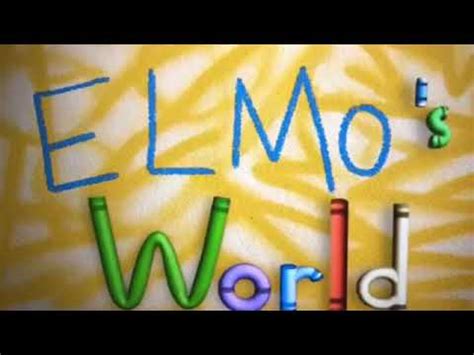 Elmo’s World Books HD Re Edit - YouTube