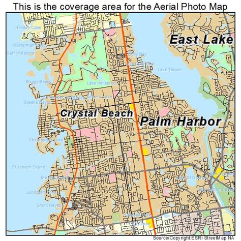 Aerial Photography Map of Palm Harbor, FL Florida