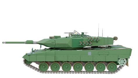 Premium Photo | Army tank leopard 2a4 main tank for armored infantry ...