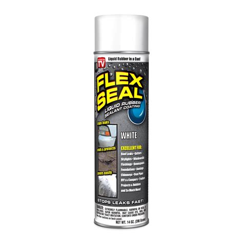 Flex Seal Spray Rubber Sealant Coating, 14-oz, White - Walmart.com