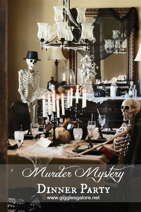 Murder Mystery Dinner Party - Giggles Galore