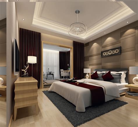 Modern Bedroom 3D Model MAX | CGTrader.com