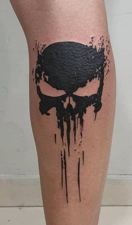 The Punisher Skull Tattoos: Seeking Justice