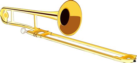 Instruments clipart trombone, Instruments trombone Transparent FREE for ...