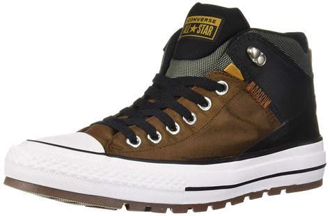 Converse Chuck All Star Street Boot Hi Big Kids'/Men's Shoes Chestnut ...