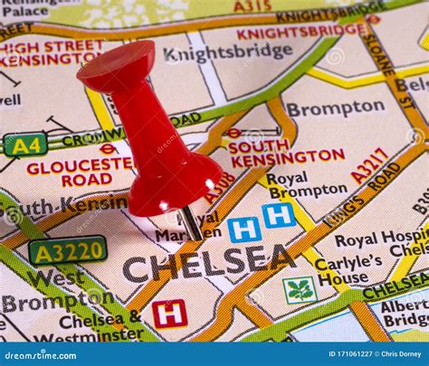 Map London Chelsea - Map Of Counties Around London