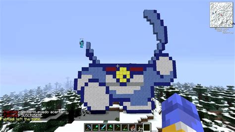 Minecraft | Pixel Art Doraemon - YouTube