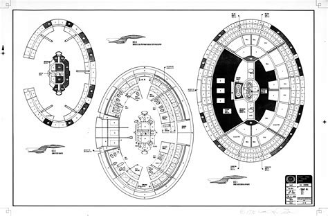 Uss Enterprise 1701 D Schematics