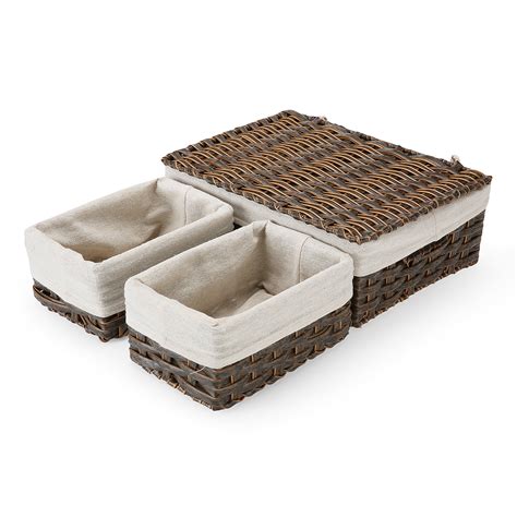 Wicker Baskets For Bathroom Storage – Rispa