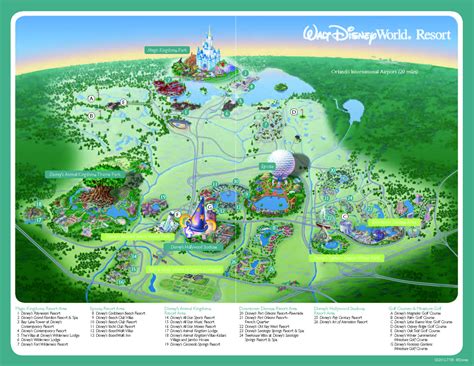 Disneyworld Map | Disney World Magic Kingdom Map Printable | Travel ...