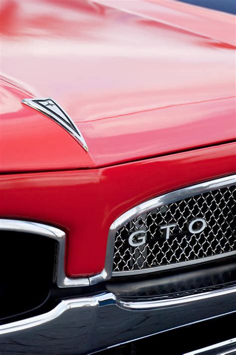 1967 Pontiac GTO Grille Emblem Photograph by Jill Reger - Fine Art America