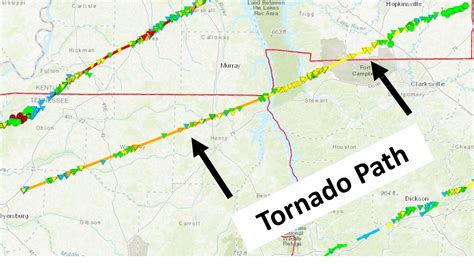 Tennessee Tornado Path 2025 - Candis Roxanne