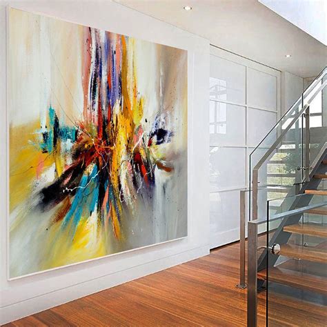 Large Modern Art Oil Painting on Canvas Modern Wall Art oversize ...