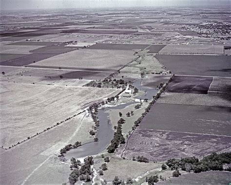 [Aerial View, J. B. O'Connor Ranch, Dallas, Texas] | Flickr