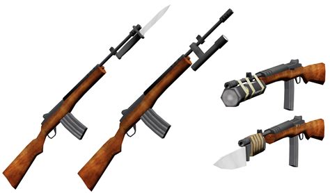 File:M14 Rifle Model Variants.png - PZwiki