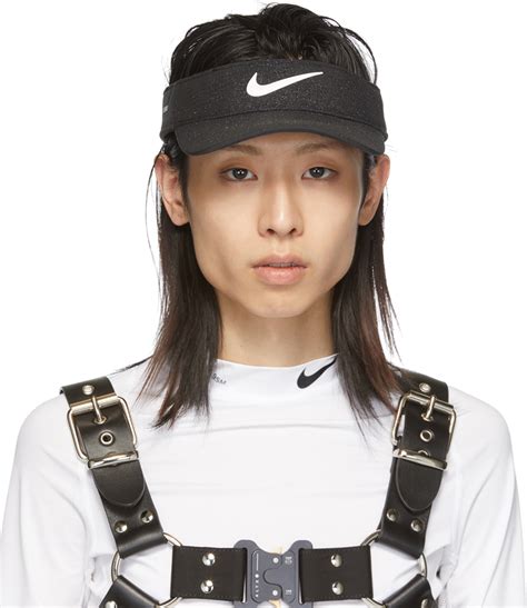 1017 ALYX 9SM: Black Nike Edition Golf Visor | SSENSE