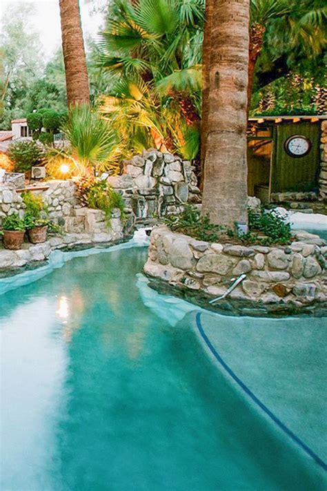 Try these natural hot springs resorts and spas in the Palm Springs area ...