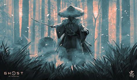 ArtStation - Ghost of Tsushima fanart