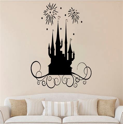 Disney Castle Wall Decal Castle Vinyl Sticker Disneyland Vinyl