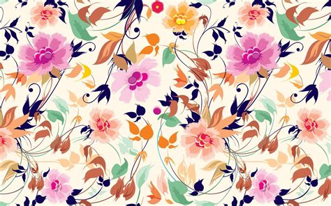 multi-color floral pattern #patterns #background #texture #surface ...