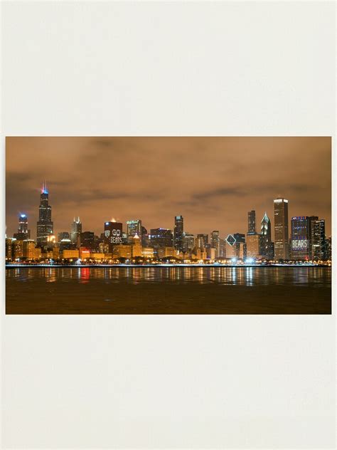 "Chicago Bears Skyline" Photographic Print for Sale by ChicagoPhotoSho ...