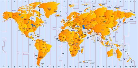 world-time-zone-map-2 | World Map With Countries