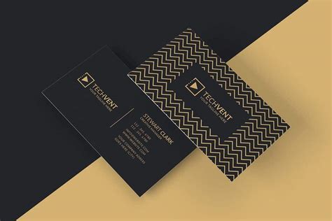 30+ Elegant Black & Gold Business Card Templates – Creatisimo