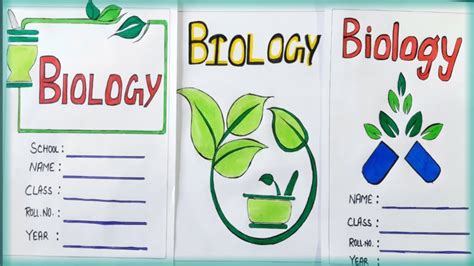 Biology | Border designs for project work | Biology Border Design ...