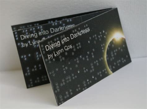 Braille Business Card Labelling Service | VI Talk