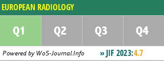 EUROPEAN RADIOLOGY - Impact Factor, Quartile, Ranking