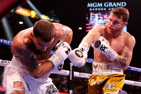 Watch Canelo vs Plant full fight video highlights including knockout ...