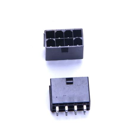 8 Pin CPU EPS Power Male Header Connector Straight Black - MODDIY