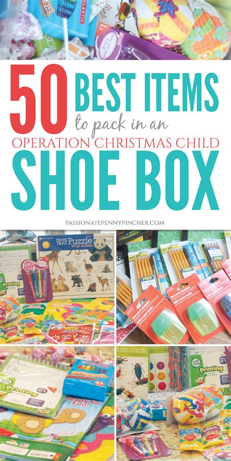 Operation Christmas Child Shoebox Ideas