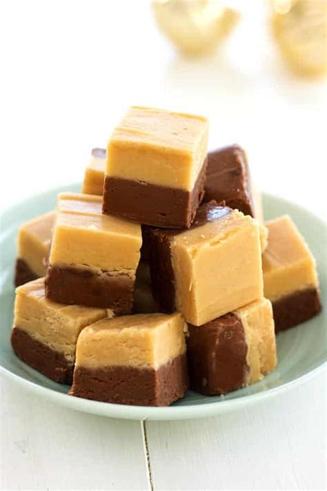 Chocolate Peanut Butter Fudge - Kitchen Gidget