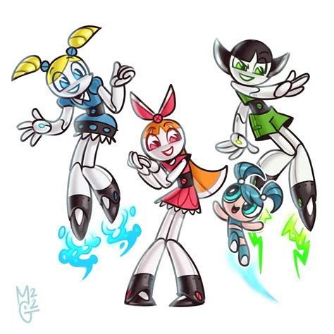 My Life as a Powerpuff Robot by 8rainbowjack8 on DeviantArt