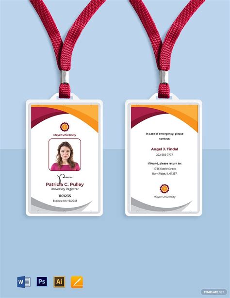 FREE Employee Id Card Templates & Examples - Edit Online & Download ...