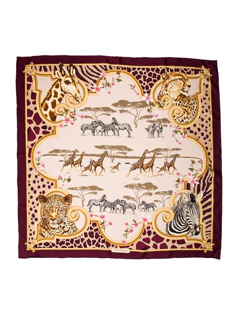 Salvatore Ferragamo Printed Woven Scarf - Accessories - SAL49665 | The ...