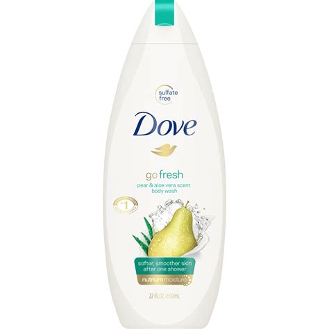 Dove Go Fresh Pear and Aloe Vera Body Wash reviews in Body Wash ...