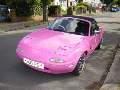 gota have this | Miata, Mazda miata, Pink car