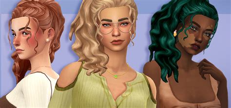 Best Curly Hair CCs Women Can Rock In The Sims 4 (All Free) – FandomSpot