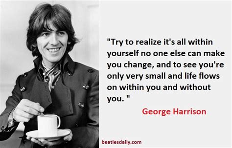 10 Significant George Harrison Quotes With George Harrison Photographs ...