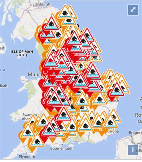 Flood warnings UK: Environment Agency 'danger to life' alerts as rivers ...