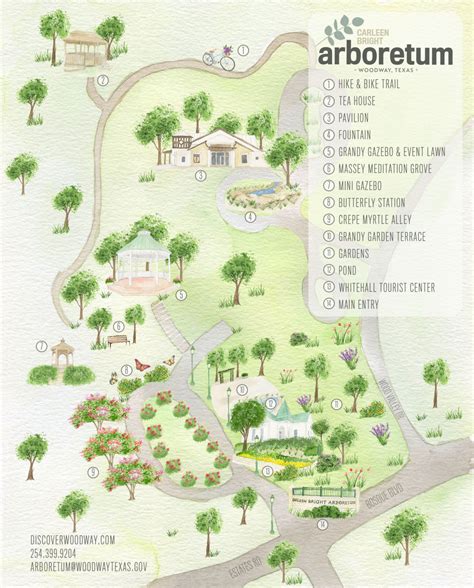 Arboretum Park Map