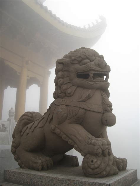 Free photo: Chinese Lion Sculpture - Architecture, Lion, Stone - Free ...