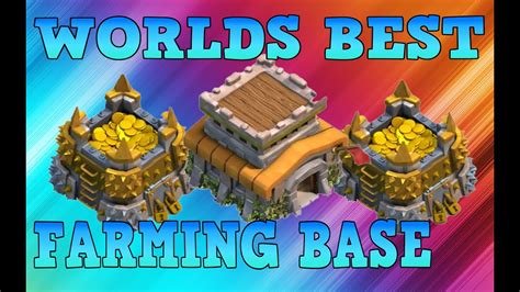 INSANE TOWN HALL 8 FARMING BASE! "BEST TOWN HALL 8 FARMING BASE" (CLASH ...