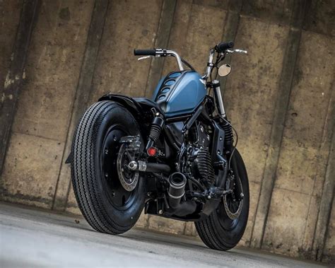 Modified Honda Rebel 500 By K-Speed Customs Is A Brawny Bobber | BikeDekho